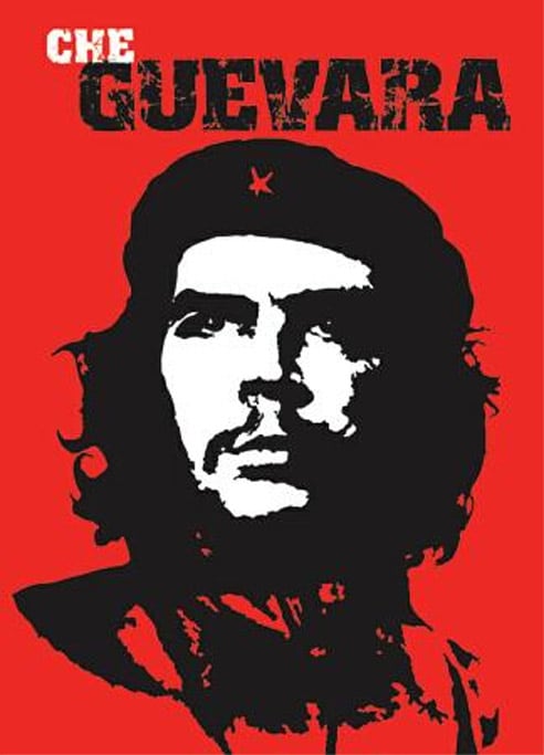 Un cartel  del mítico guerrillero Ernesto &#039;Che&#039; Guevara