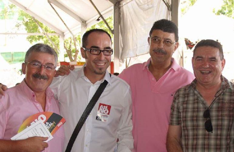 Los cuatro secretarios provinciales que ha tenido Comisiones Obreras en sus 40 años de historia