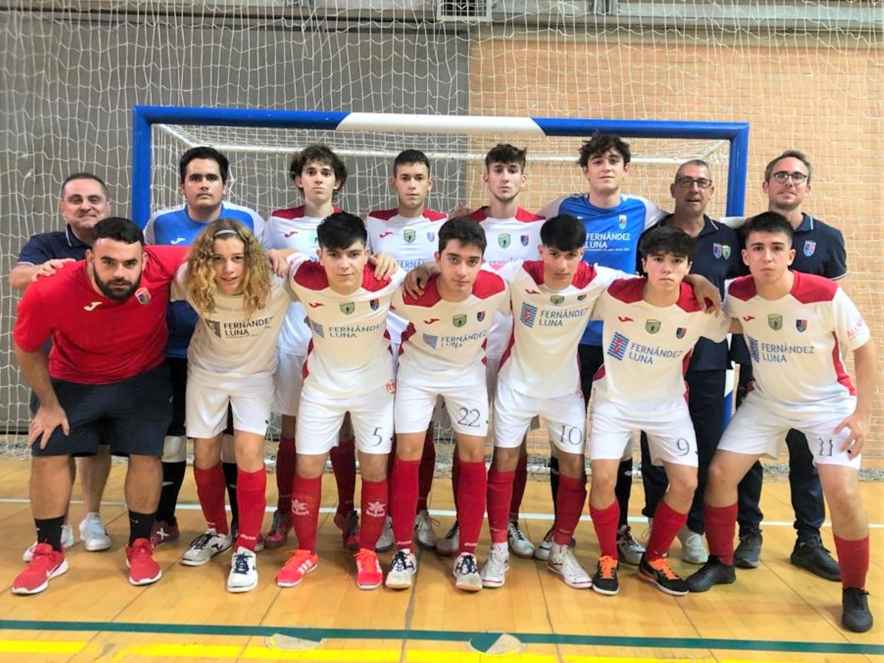 Equipo del Paidos Mar Dénia- F. Fernández Luna desplazado a Murcia.