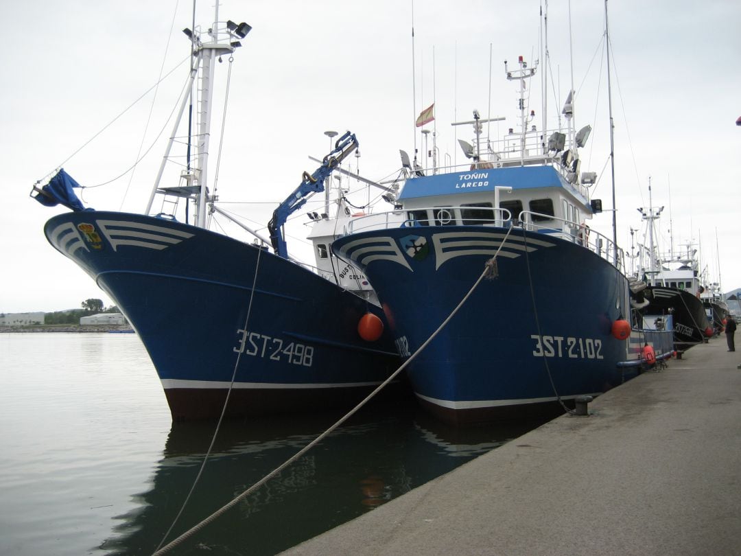 Barcos de cerco.