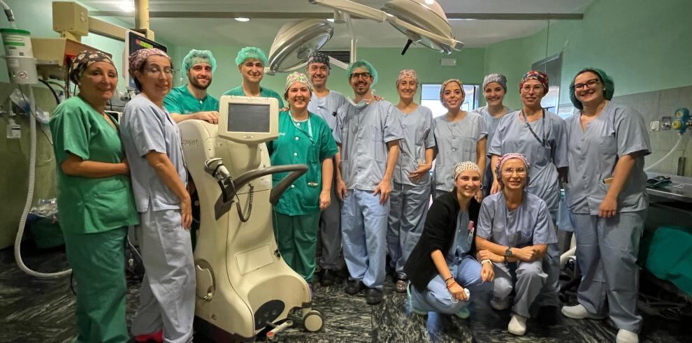 El Hospital Universitario Miguel Servet realiza la primera intervención con Radioterapia Intraoperatoria en cáncer de cérvix