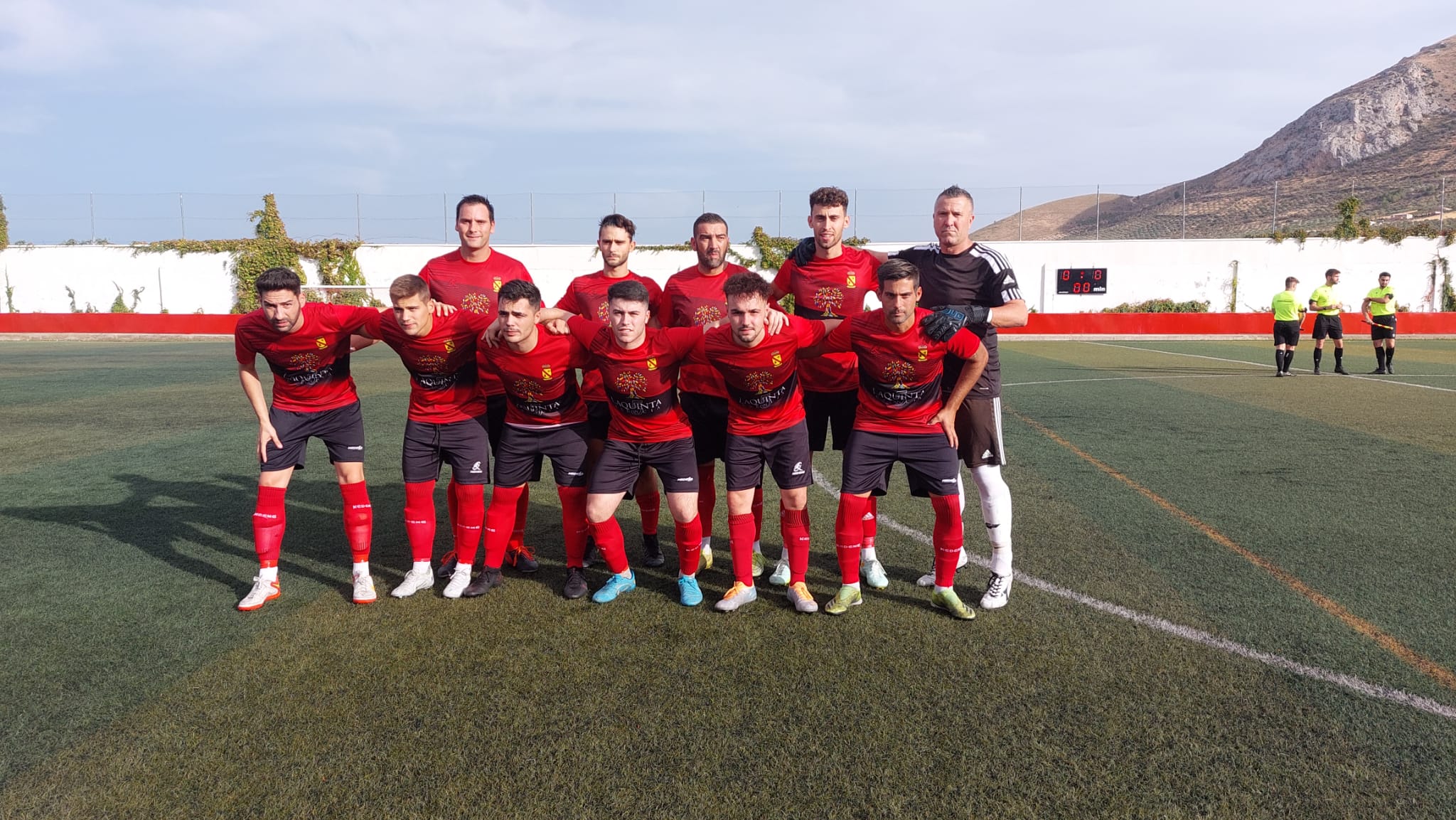 El once inicial del Jódar C.F. ante el C.D. Alcalá Enjoy