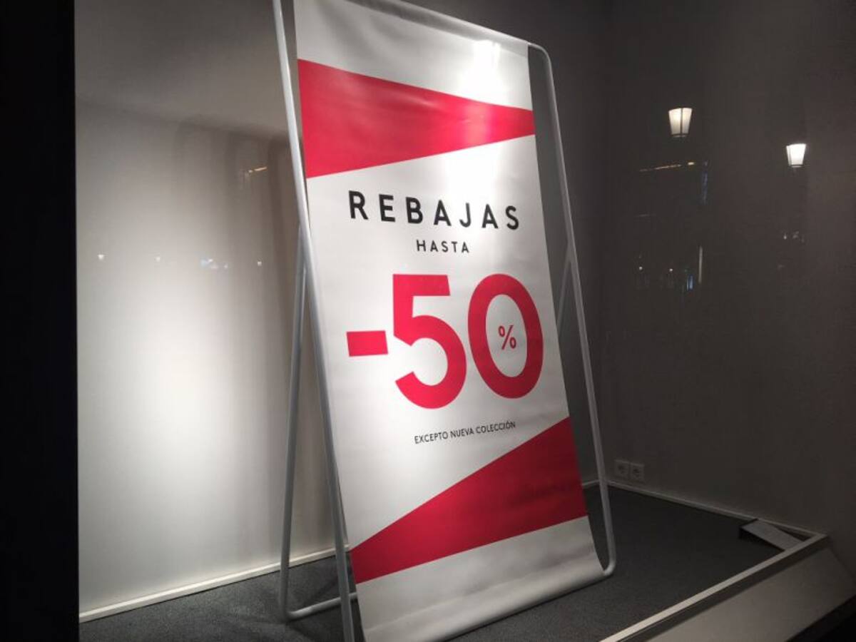Las rebajas se adelantan