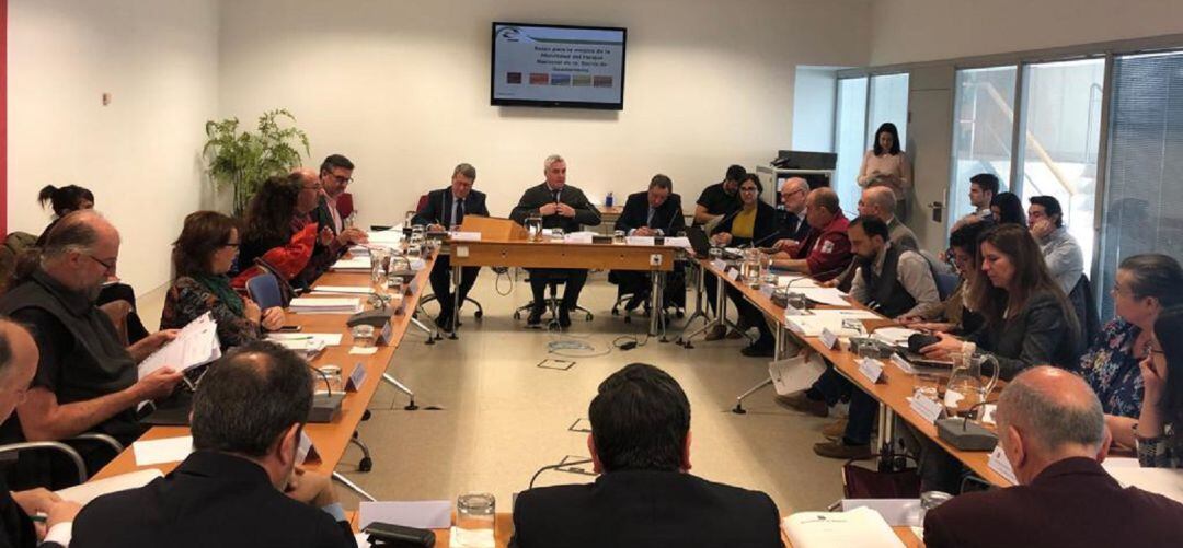 Reunión del grupo de trabajo para la movilidad del Parque Nacional Sierra de Guadarrama