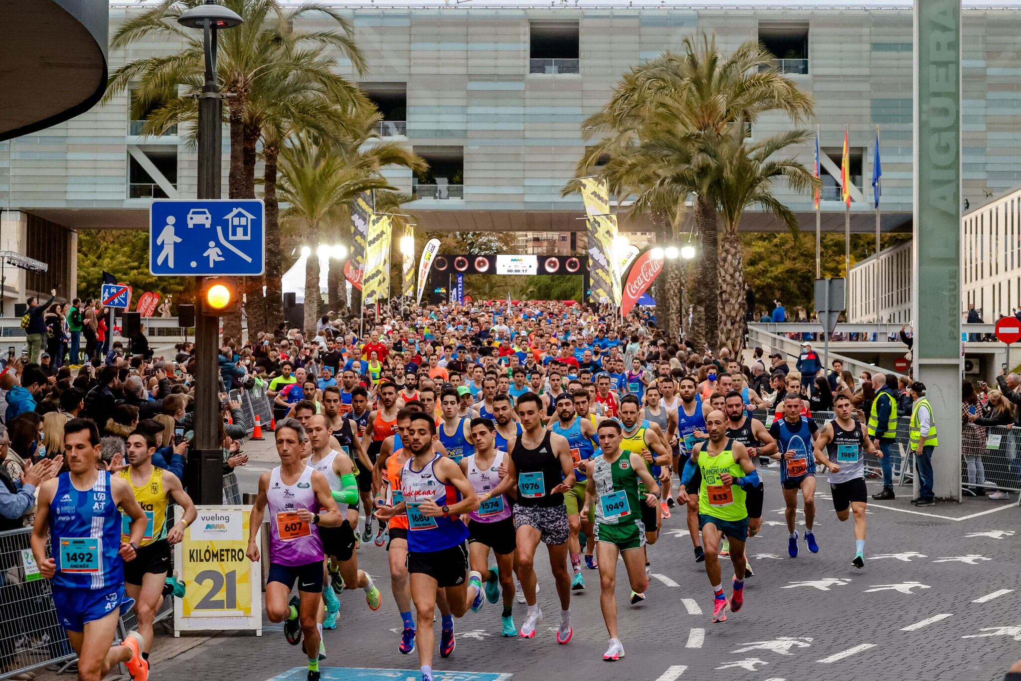 Imagen de la Benidorm Half del pasado año