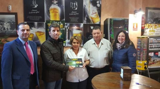 Otro de los premiados en la V Ruta de la Tapa de Cazorla