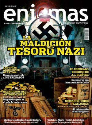 Portada de la Revista Enigmas de este mes