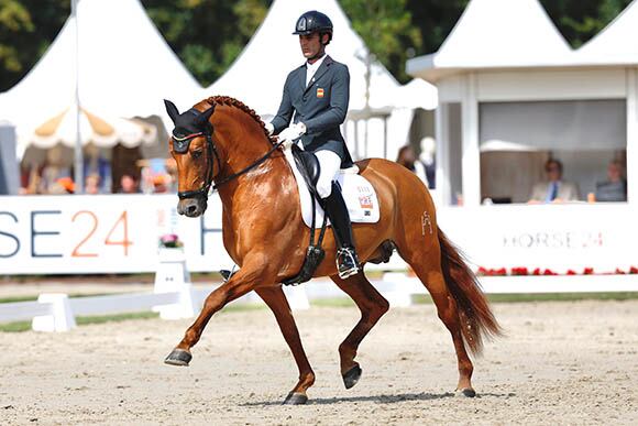 Holandés XVII durante su actuación en Alemania