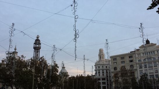 Iluminación de la plaza del Ayuntamiento