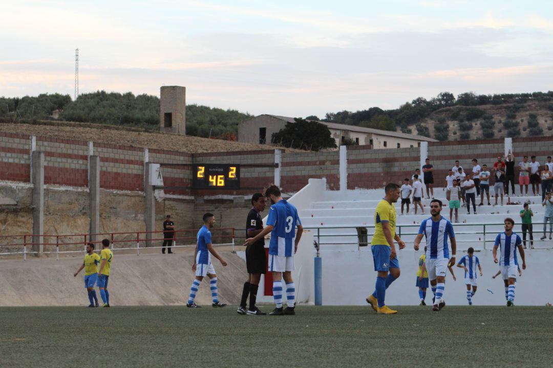 Imagen del partido disputado en Alcalá del Valle