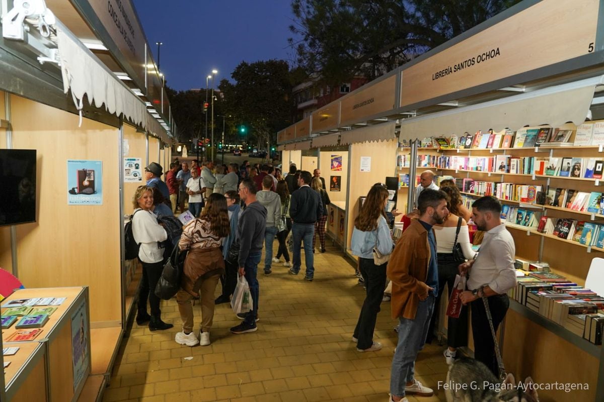 Feria del libro en Cartagena (Imagen de archivo)