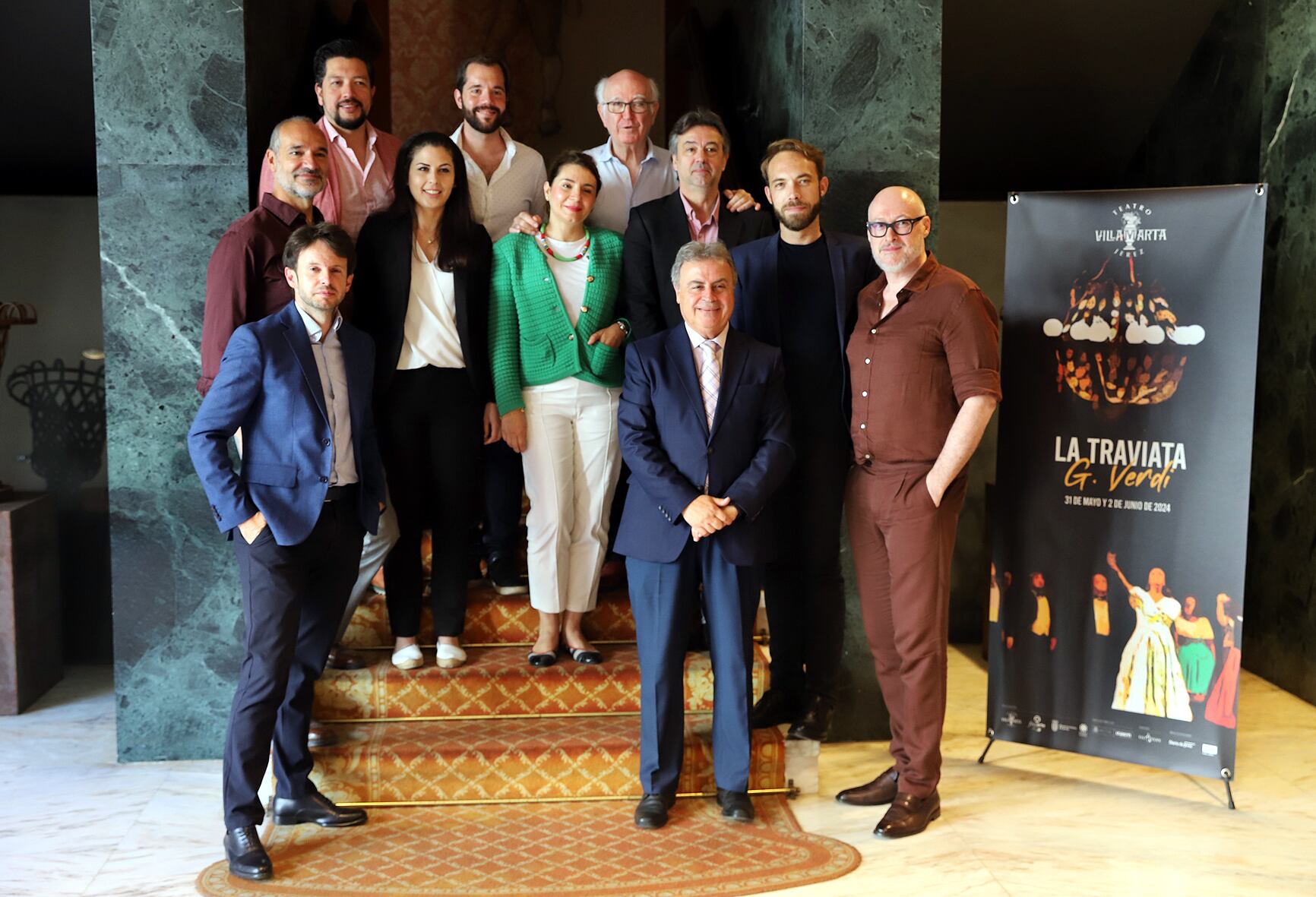 Presentación de La Traviata en el Teatro Villamarta