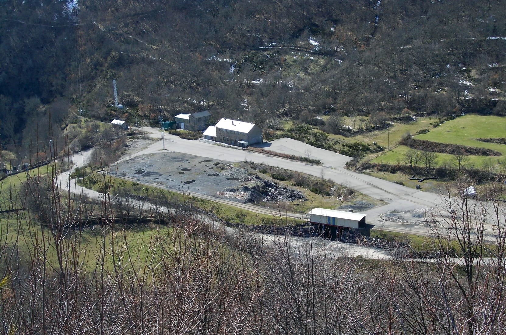 Imagen aérea del grupo Orallo