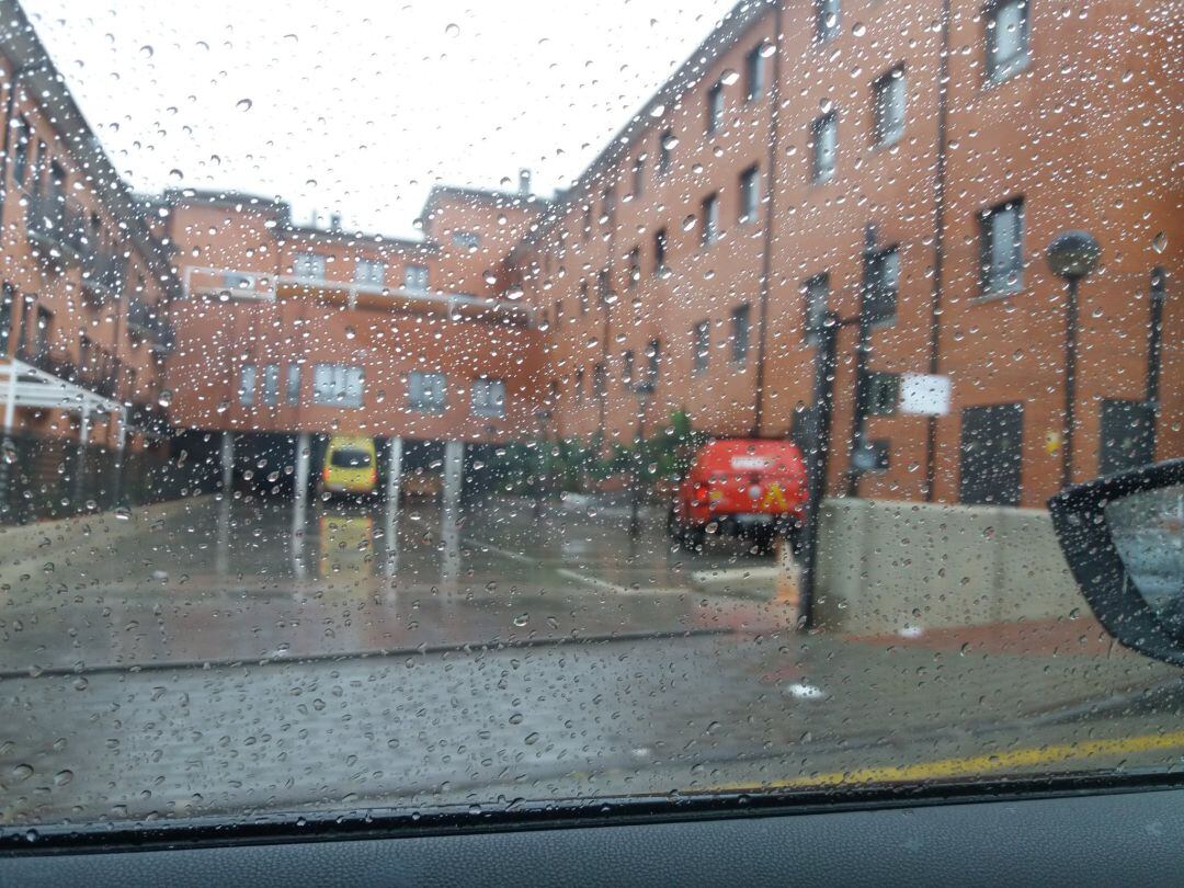 Residencia de ancianos de CASER esta mañana