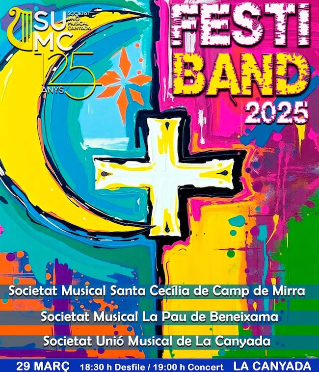 Cartel del festiband 2025