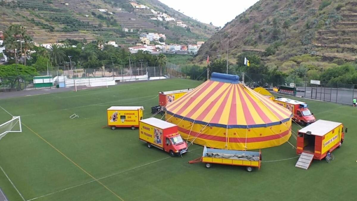 Tras pasar por Ciutadella, llega a Maó el Circo de Francia