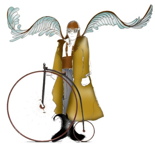 Boceto de los personajes que acompañarán a la nueva carroza para la Cabalgata de Reyes que ha adquirido el Ayuntamiento de Valencia