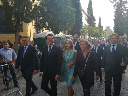 Manuel Torrejimeno, Jose María Bellido, Patricia del Pozo, Isabel Albás y Antonio Repullo