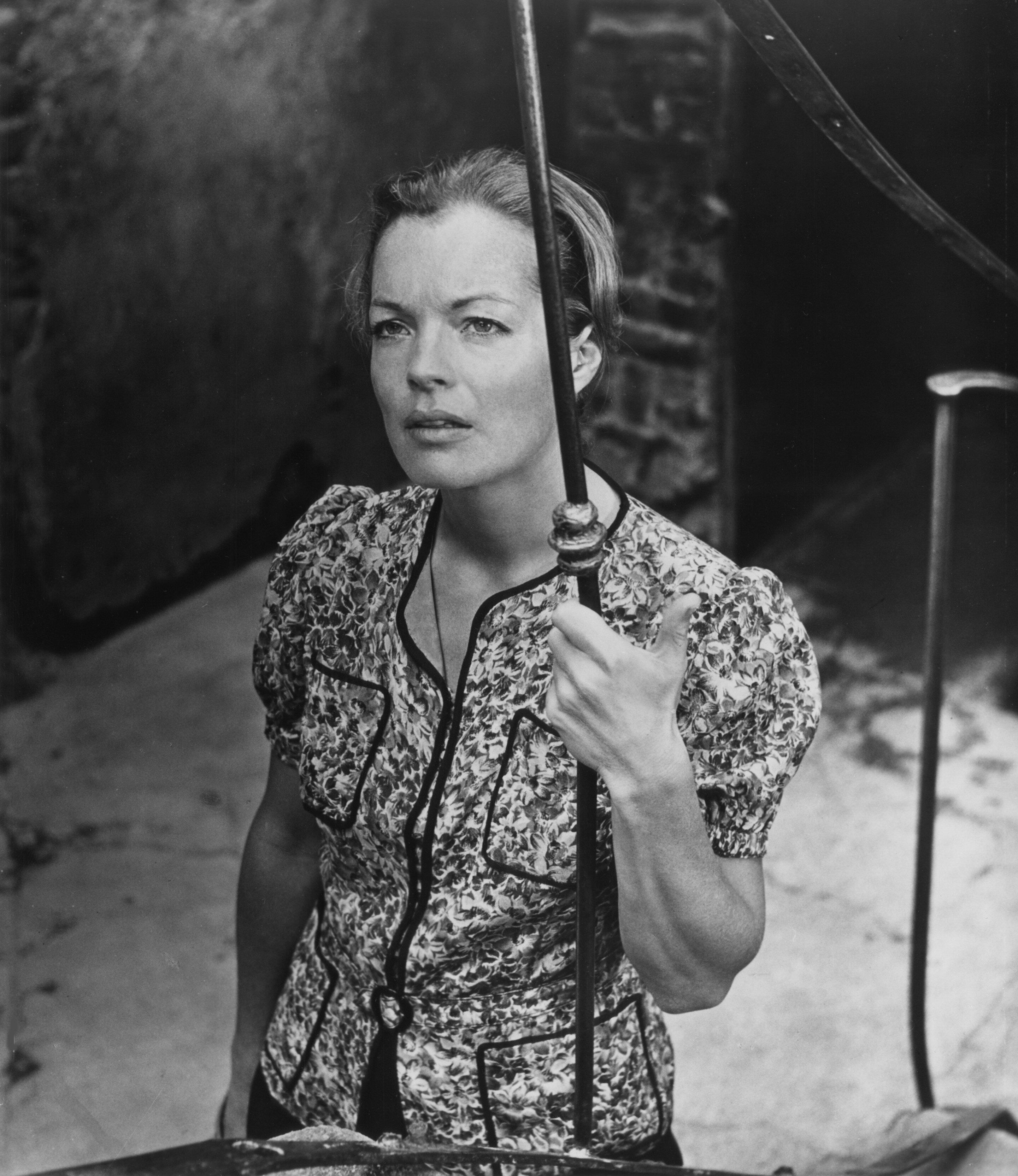 Romy Schneider en una foto de archivo.