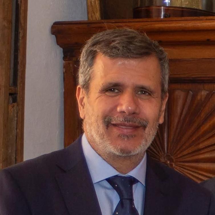 Romualdo Jiménez Almagro, presentador del acto