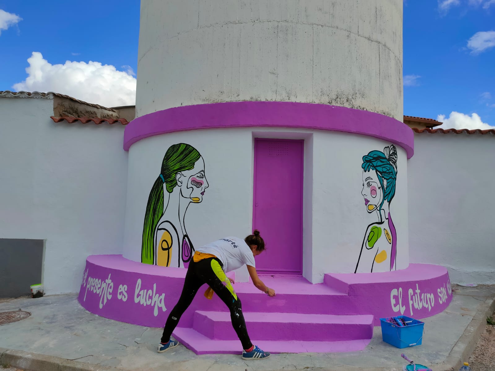 Trabajo con la Asociación de Mujeres en El Hito (Cuenca).