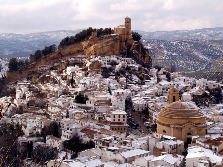 Panorámica de Montefrío (Granada)