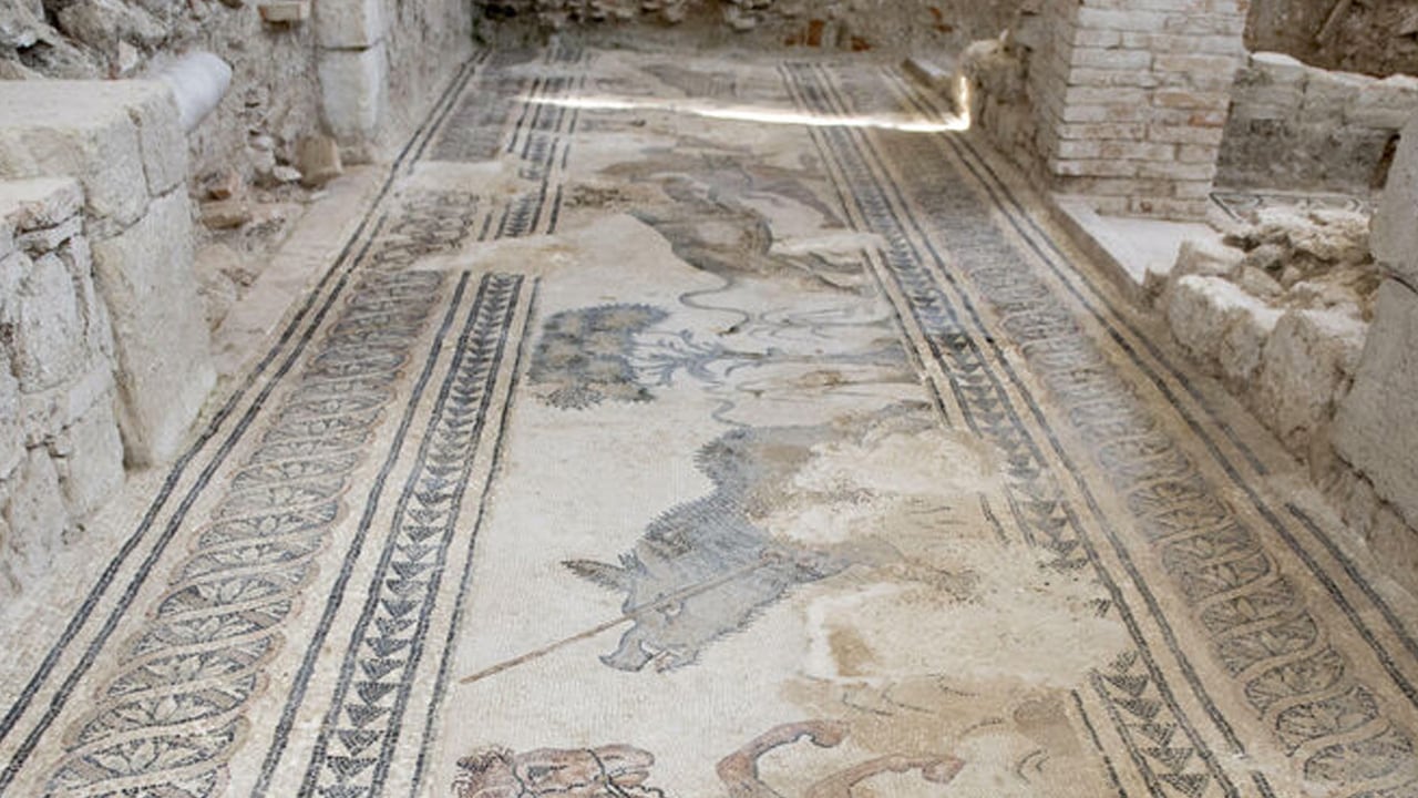 Mosaico de la Villa Romana de Salar (Granada)