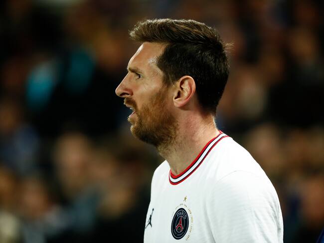 Messi, durante un partido de Ligue 1 con el PSG.