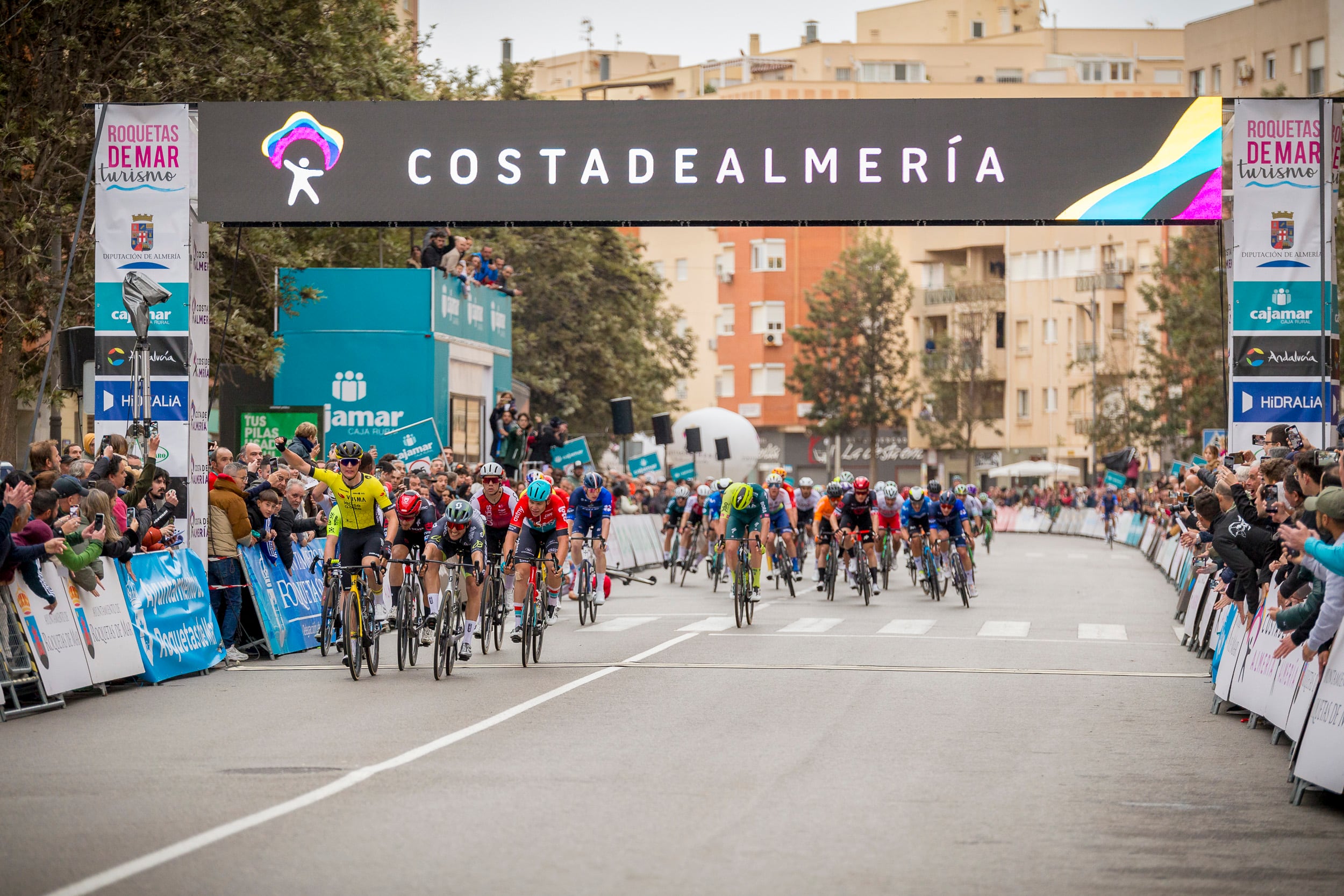 La llegada de la pasada edición a la Avenida Rey Juan Carlos I.