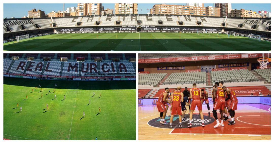 El Cartagonova, Enrique Roca de Murcia y el Palacio de los Deportes de Murcia