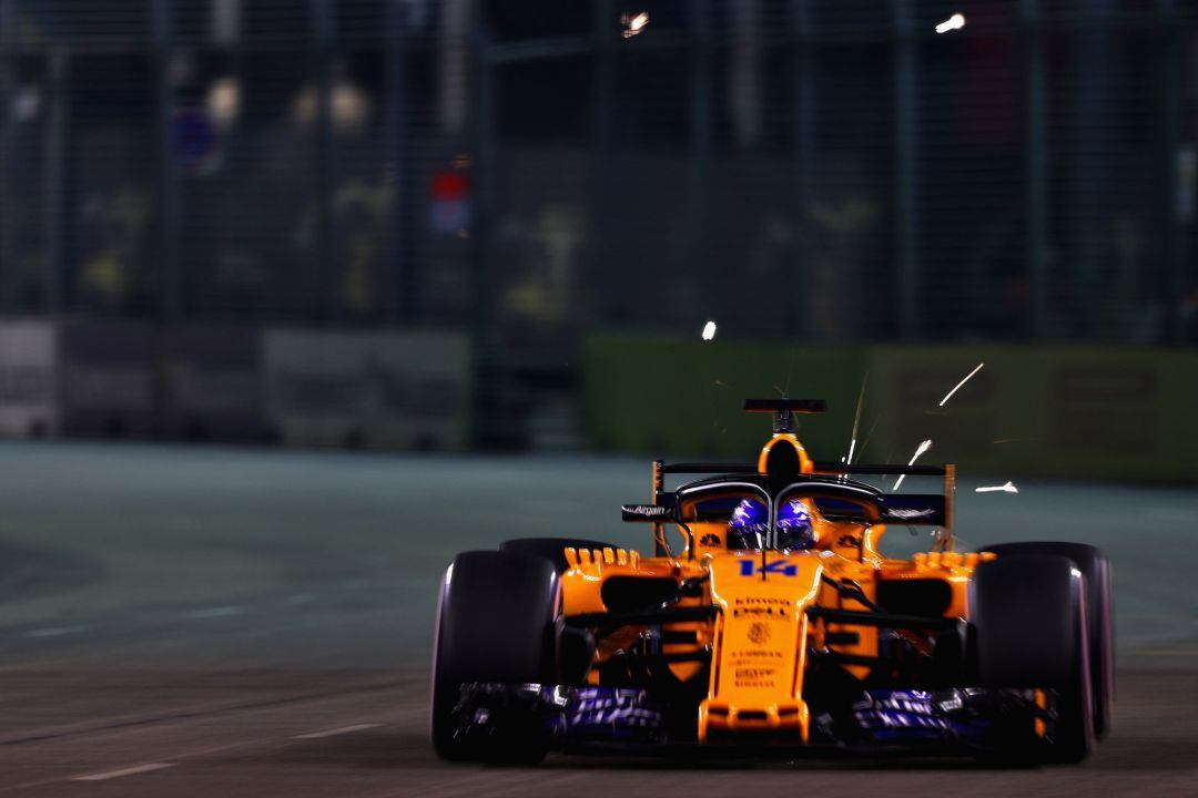 Fernando Alonso saldrá undécimo en Singapur