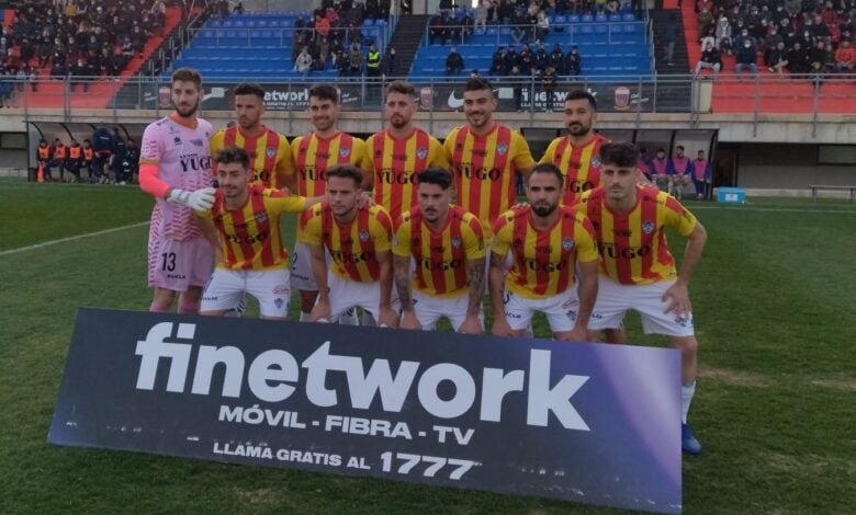 Once inicial de la UD Socuéllamos en Elda