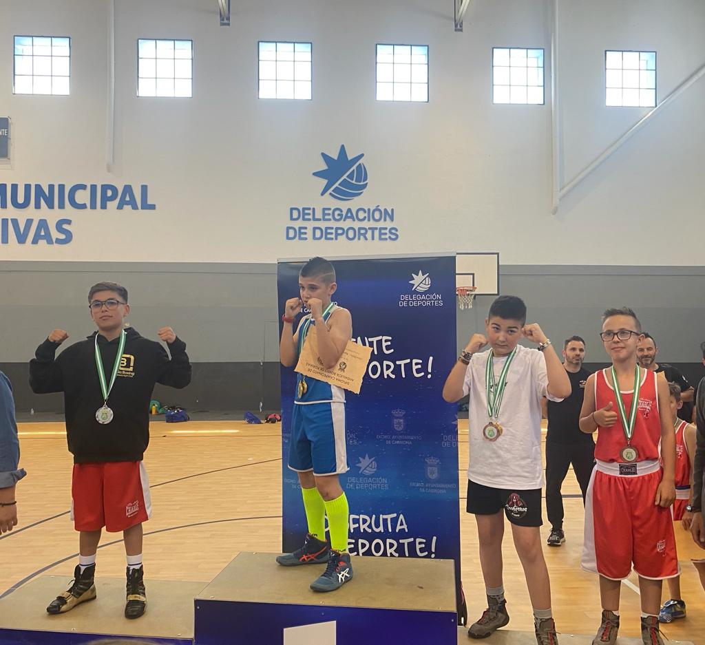 El almeriense en el segundo lugar del podio.