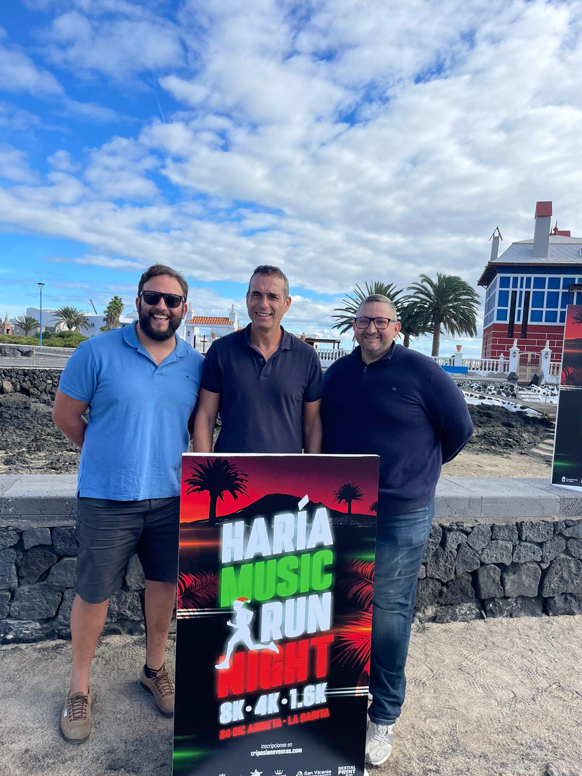 Presentación de la ‘Haría Music Race Night’.