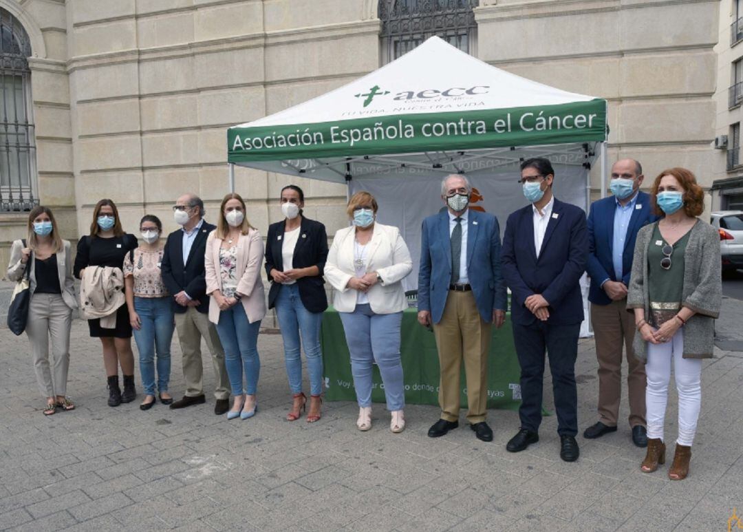 Todas las instituciones de Ciudad Real han reafirmado su compromiso con la Asociación Española Contra el Cáncer