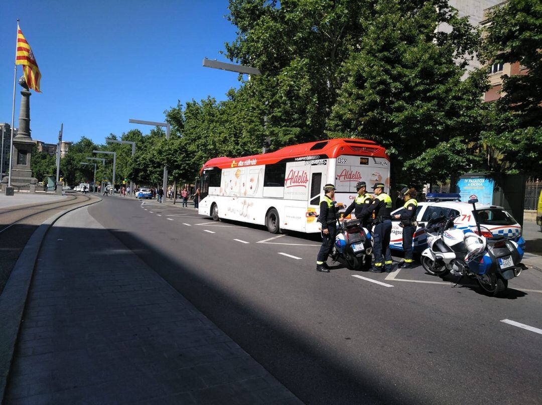Atropello entre el Paseo Independencia y la Plaza Aragón
