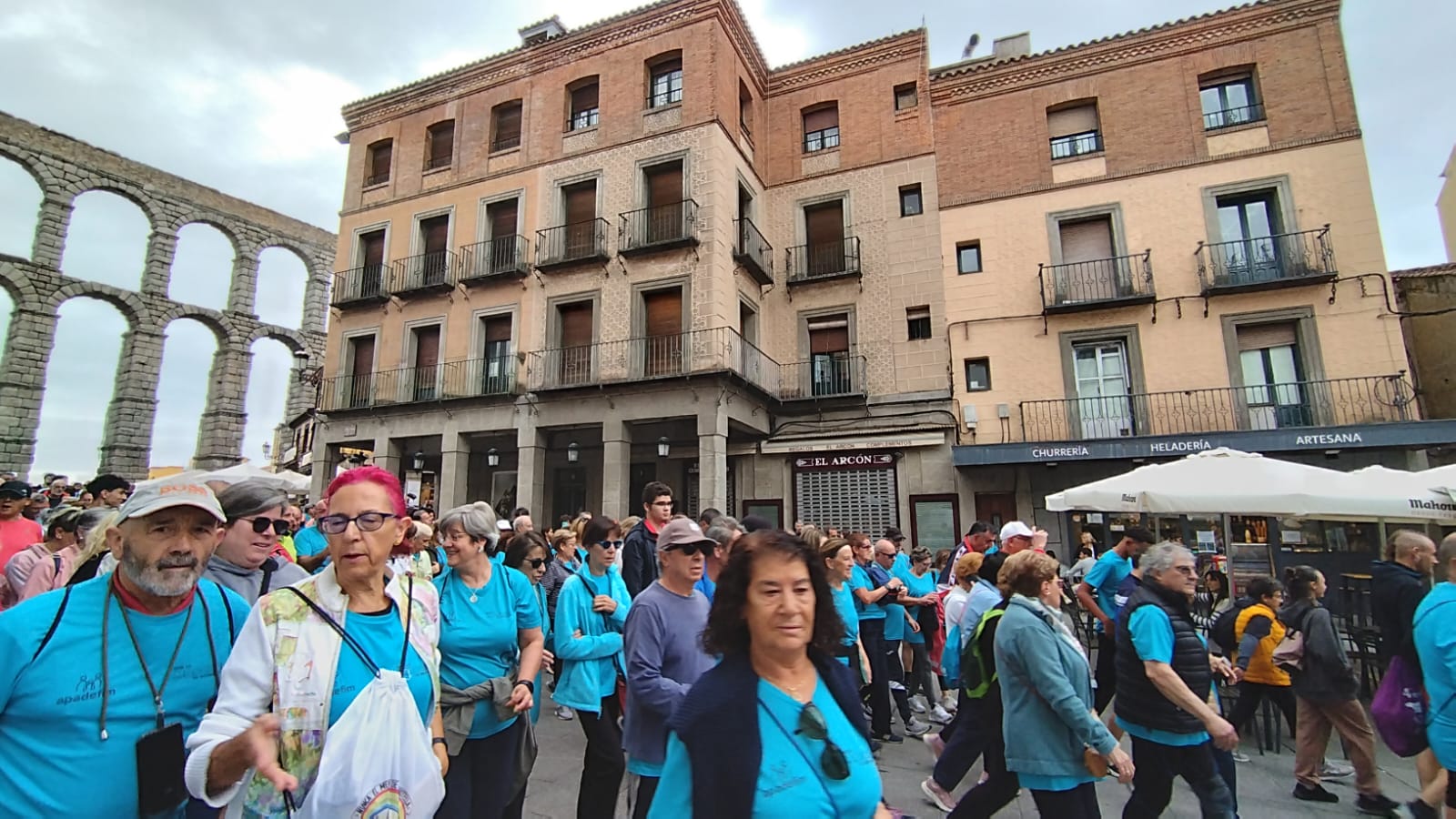 Los participantes inician la marcha APADEFIM Fundación Personas