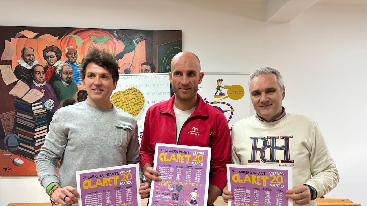 El Colegio Claret organiza la séptima edición de su carrera infantil