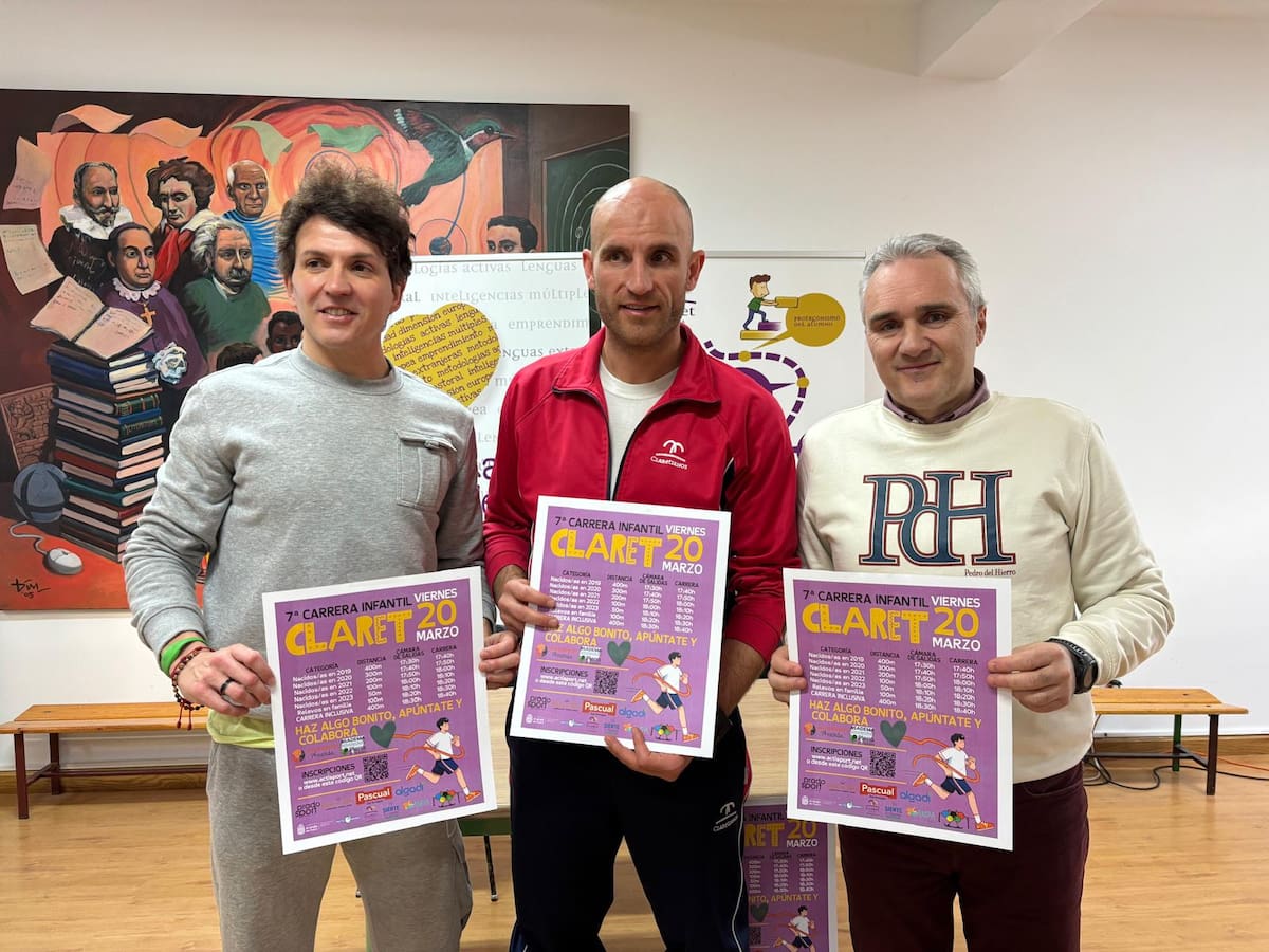 El Colegio Claret organiza la séptima edición de su carrera infantil