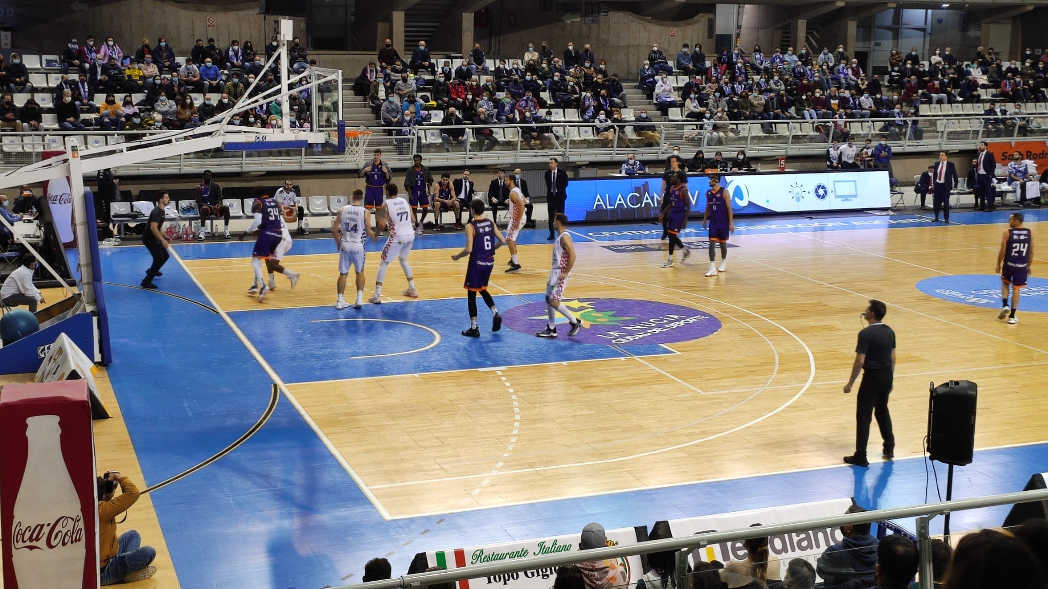 Partido HLA Alicante - Palencia, en el Pedro Ferrándiz