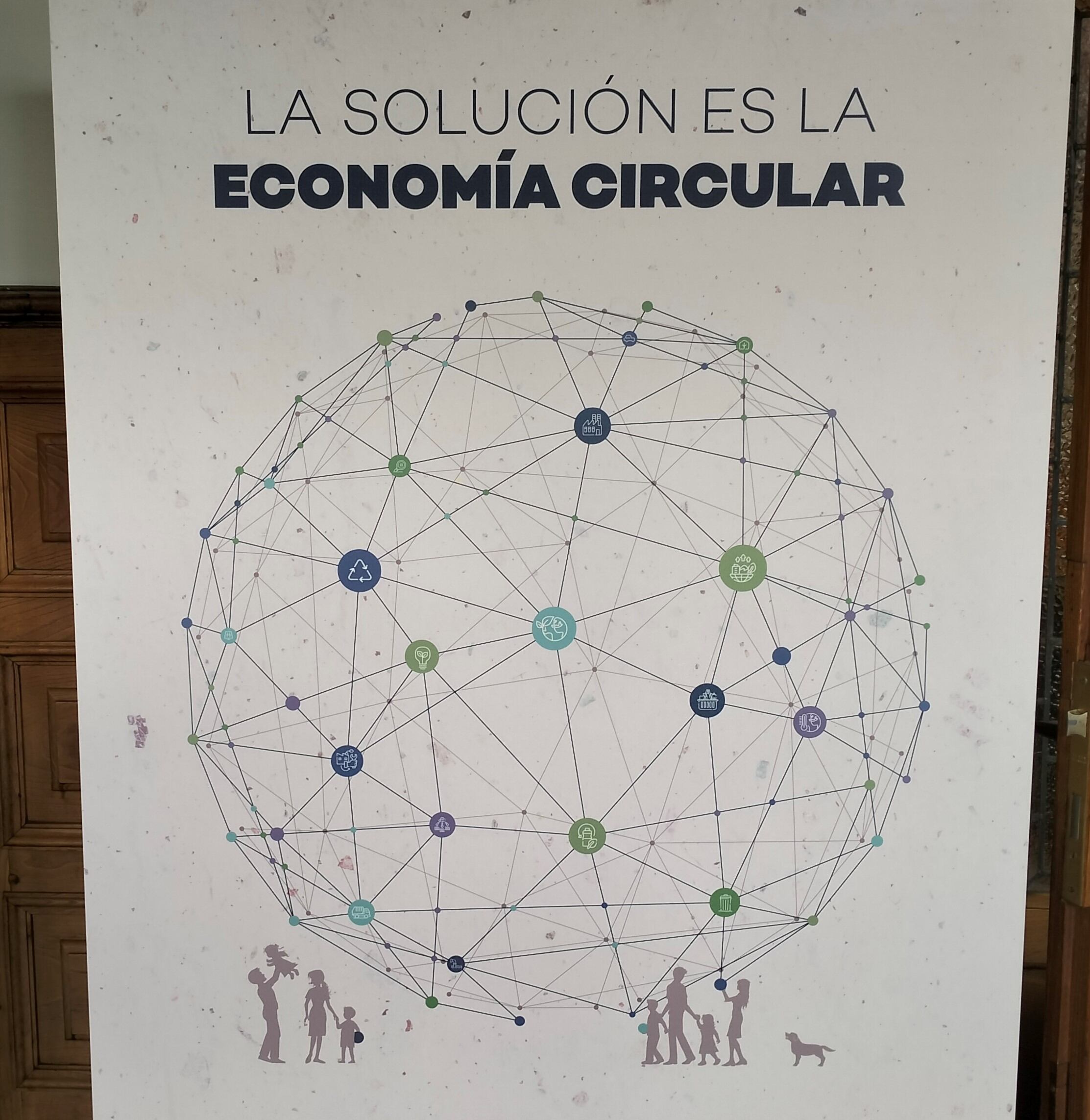 Cartel anunciador de la Semana de la Circularidad de la UNIOVI