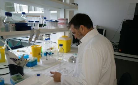 Manuel Nieto Díaz, investigador del grupo de neuroprotección molecular