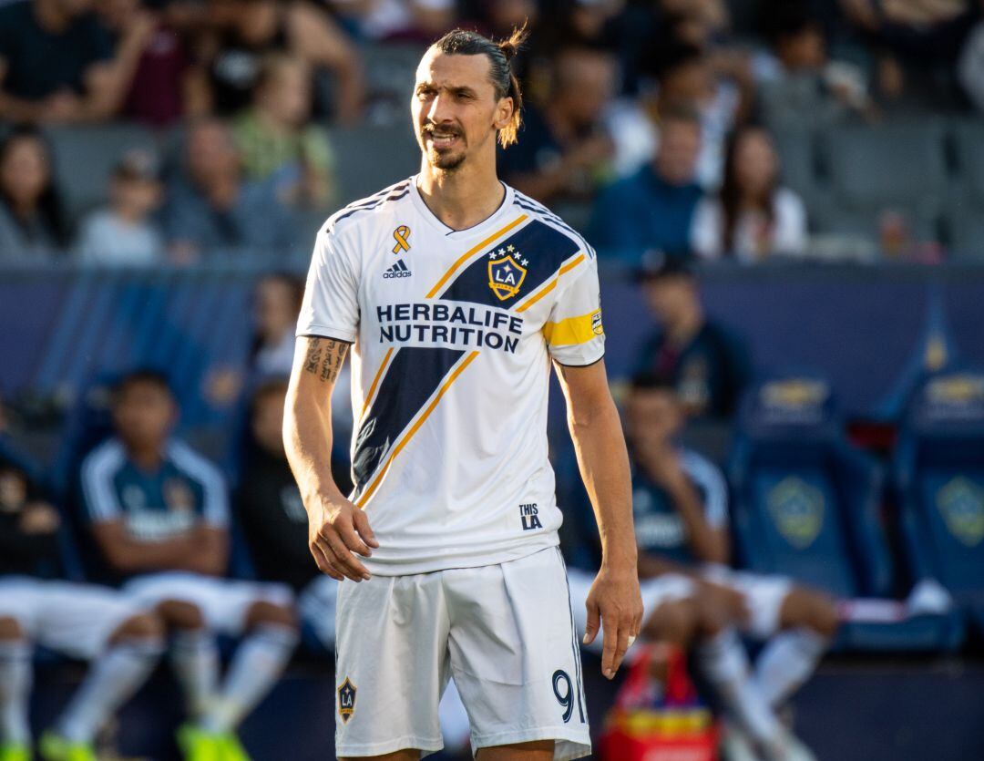 Zlatan Ibrahimovic, durante un partido de la MLS. 