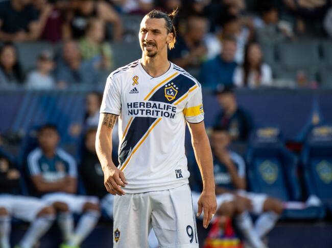 Zlatan Ibrahimovic, durante un partido de la MLS.