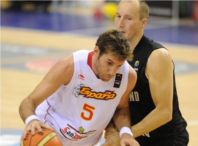 Rudy durante el partido frente a New Zealand