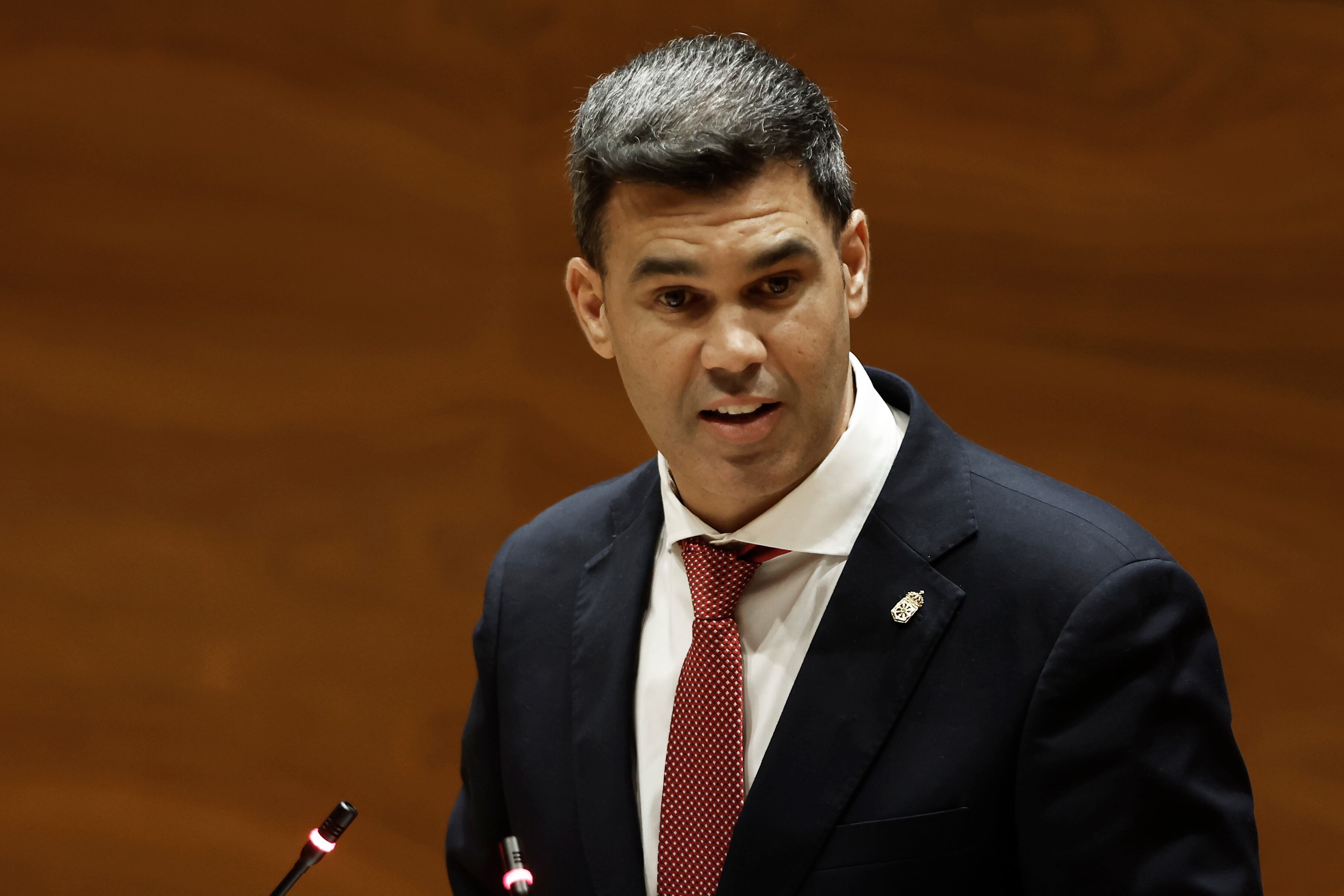 El presidente del PPN, Javier García, exige la dimisión de la presidenta María Chivite