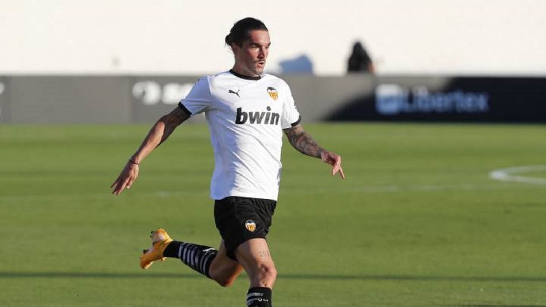 Jason Remeseiro durante un partido con el Valencia.