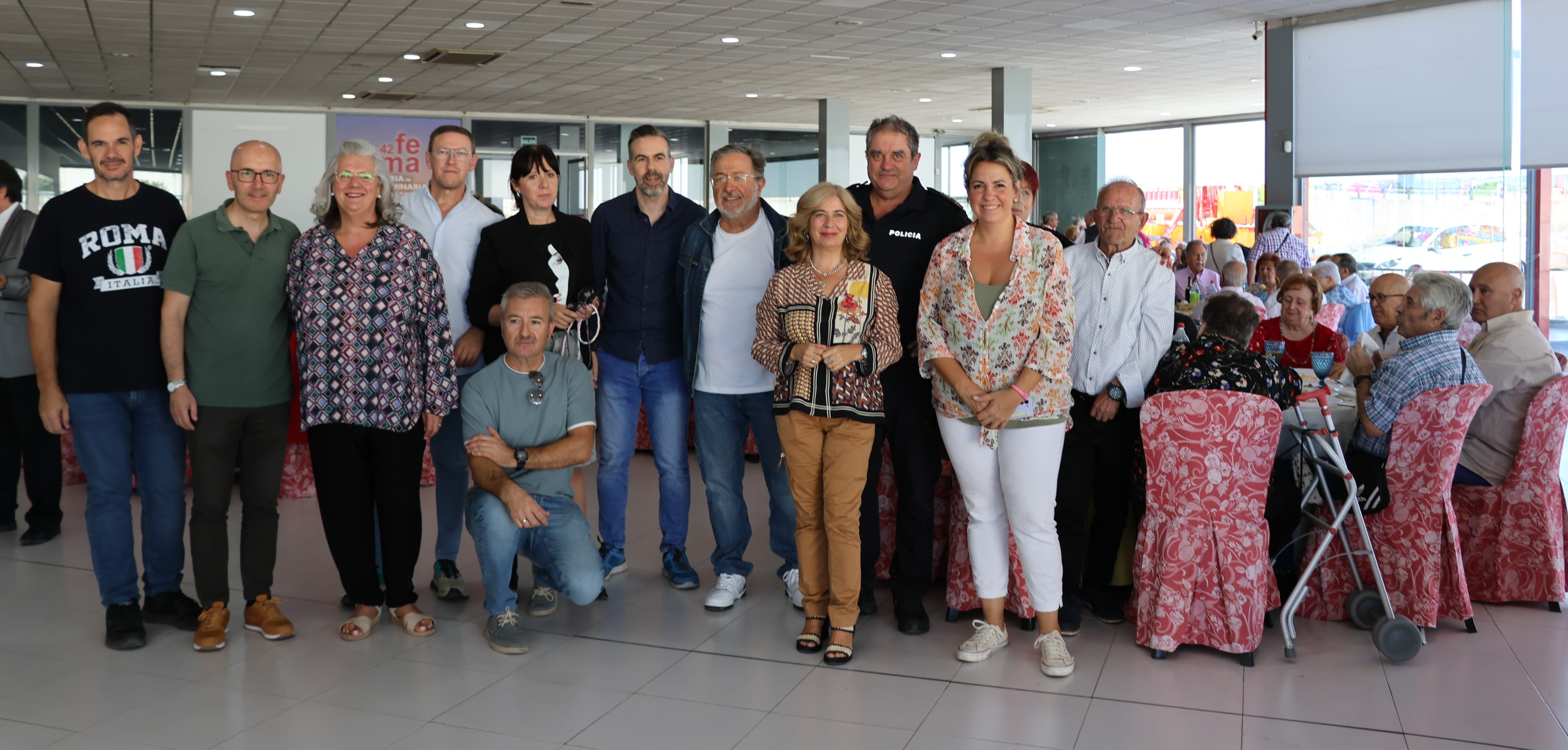 Encuentro de convivencia en el &#039;Homenaje a las personas mayores&#039; de Úbeda