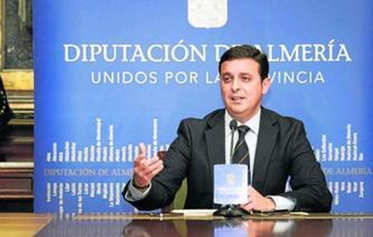 Javier A. García, vicepresidente de la Diputación provincial y responsable de Costa de Almería.