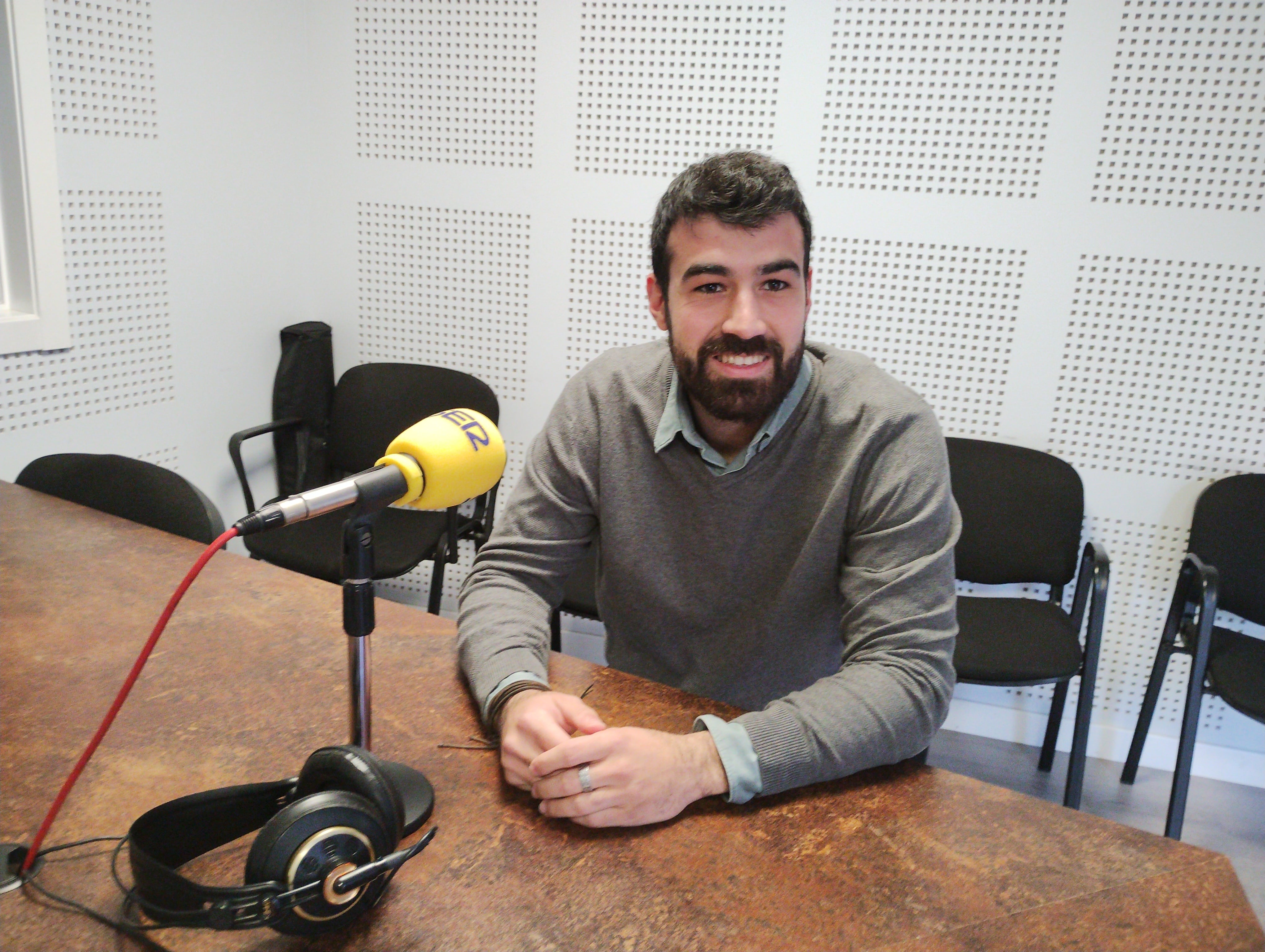 Alejandro Santos en Radio Bierzo